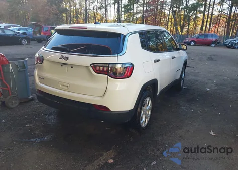 2024 Jeep Compass Sport 4X4 из США, поврежденный, VIN 3C4NJDAN1RT116117